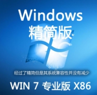 精简版 简体中文 WIN7 SP1 专业版 32位 ISO系统镜像