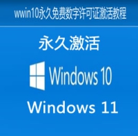 Windows10/11数字权利激活永久激活工具