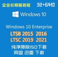 原版 简体中文 Windows 10 Enterprise LTSC 2019/LTSB 2016 (x64) 64位