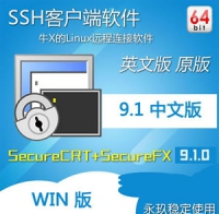 [WIN版]64位 VanDyke SecureCRT and SecureFX 9.1.1 中文版