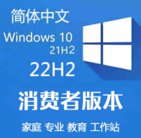 原版 简体中文 Windows 10 22H2 家庭版 专业版 教育版 专业工作站版32位+64位